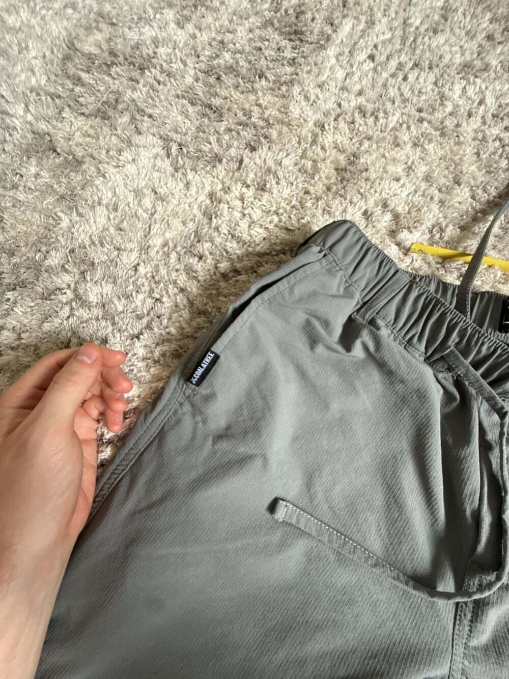 Coalatree The Trailhead Adventure Pants Gray Medium Regular - Picture 3 of 7